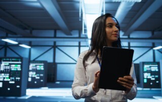 Person completing a security audit