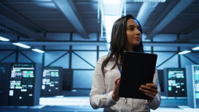 Person completing a security audit