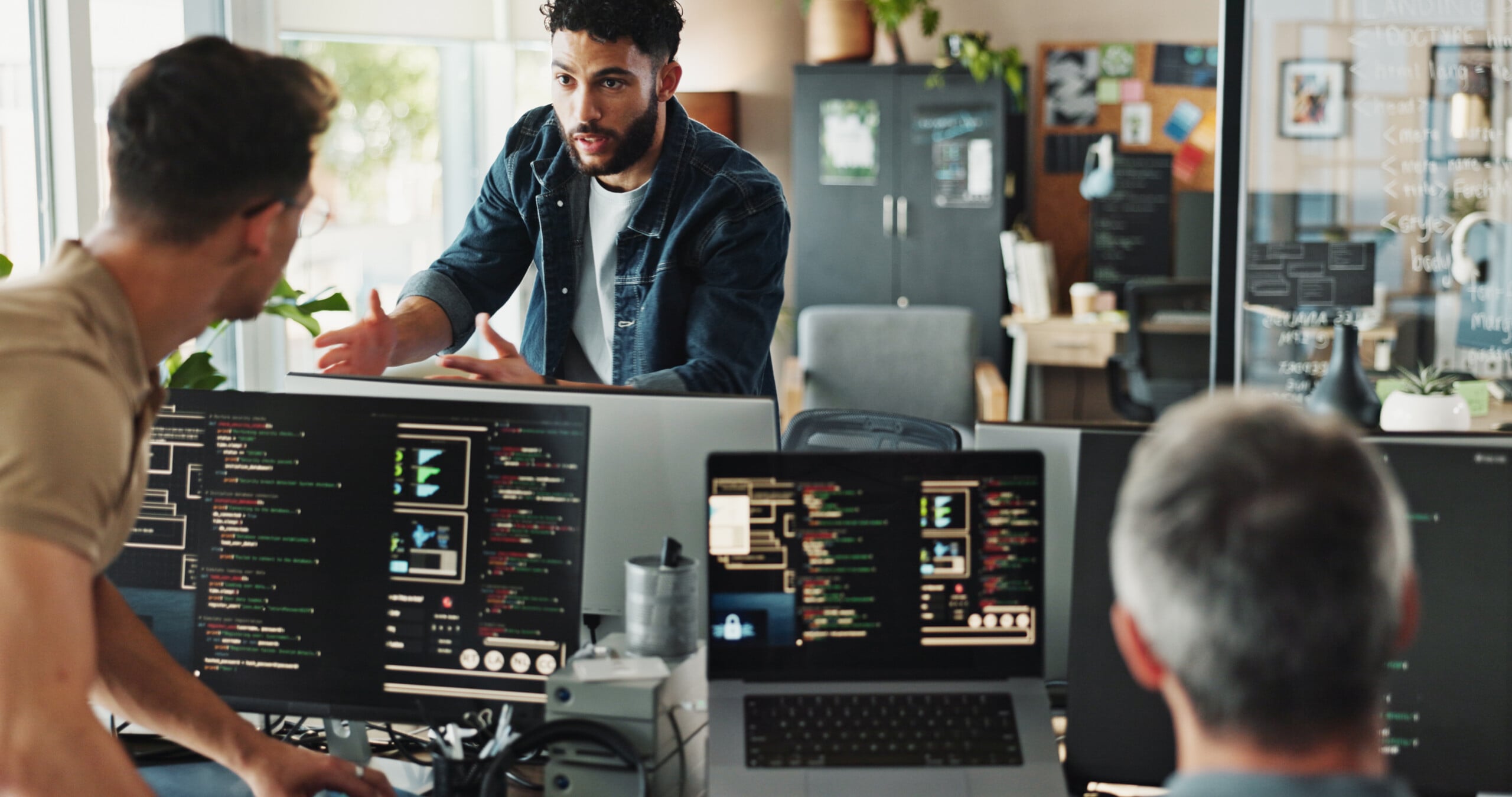 Engineers working on open source security solutions