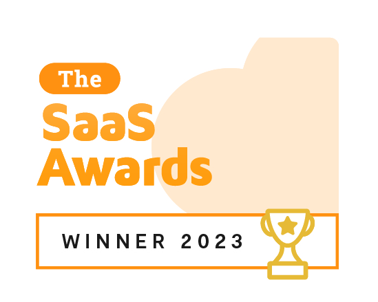 SaaS Awards 2023 Winners Badge
