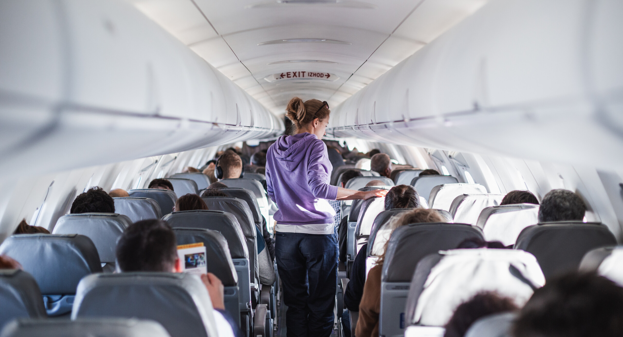 AI capacity management in an airplane