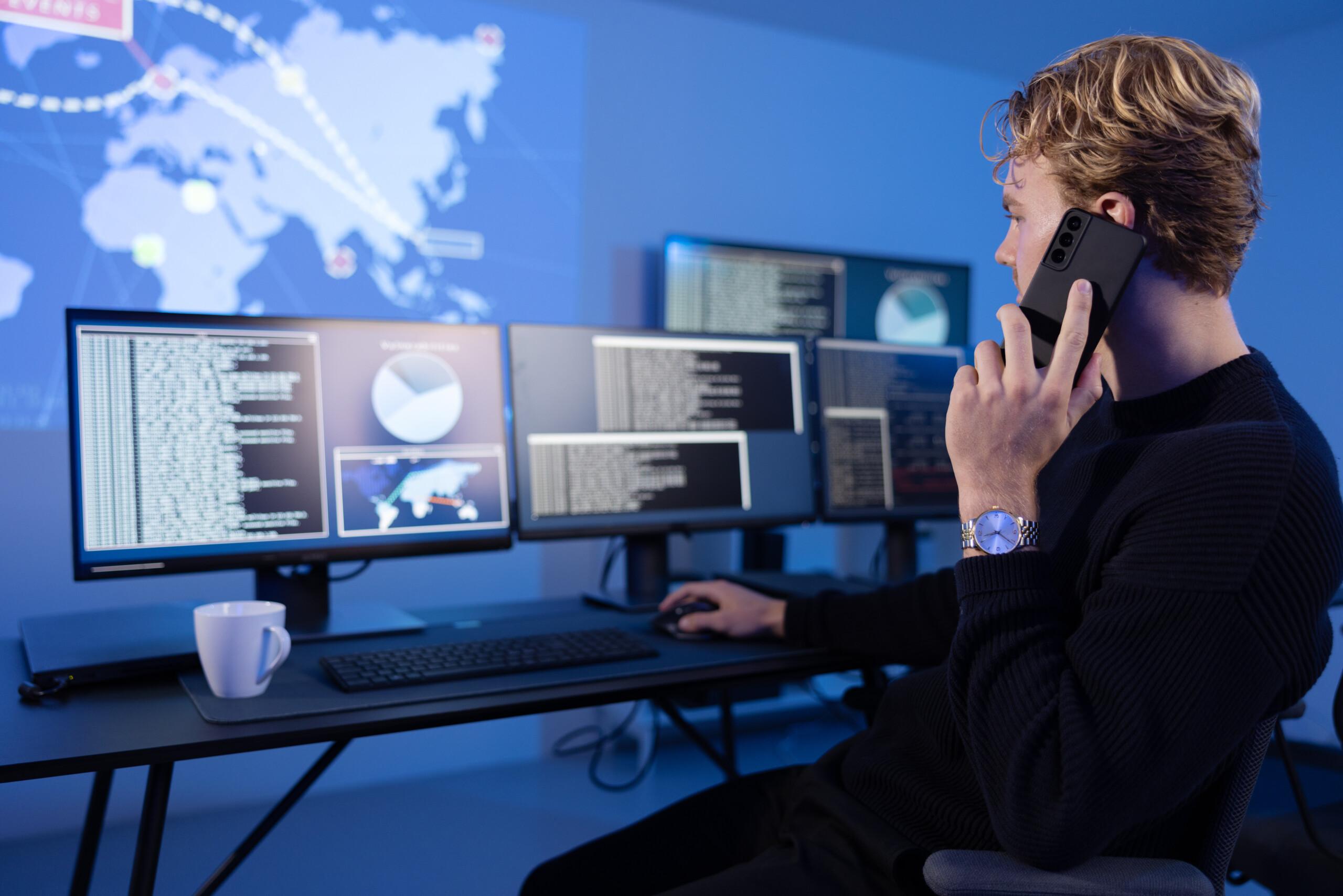 AI cyber vulnerability detection on the network