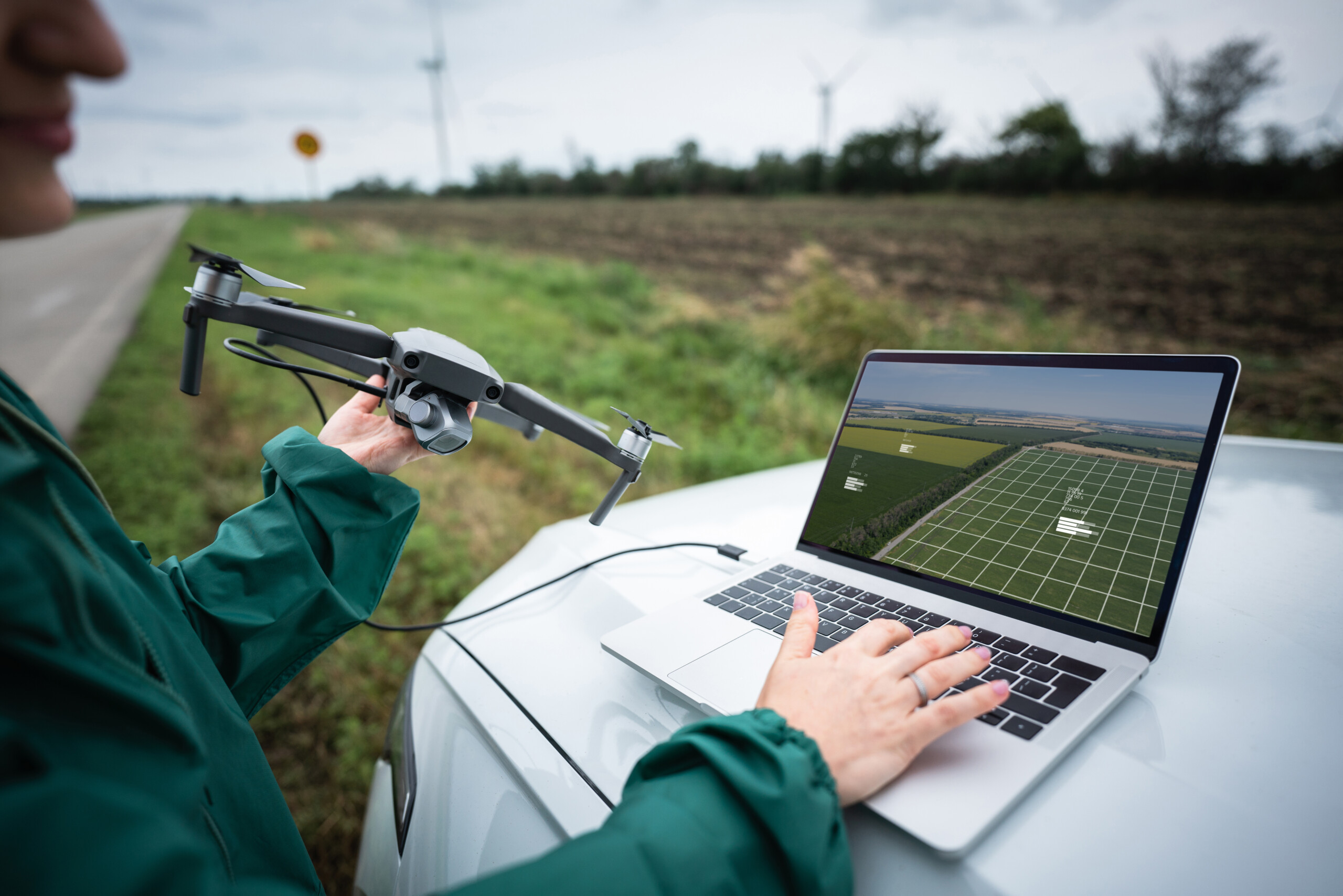AI for agriculture with drone technology