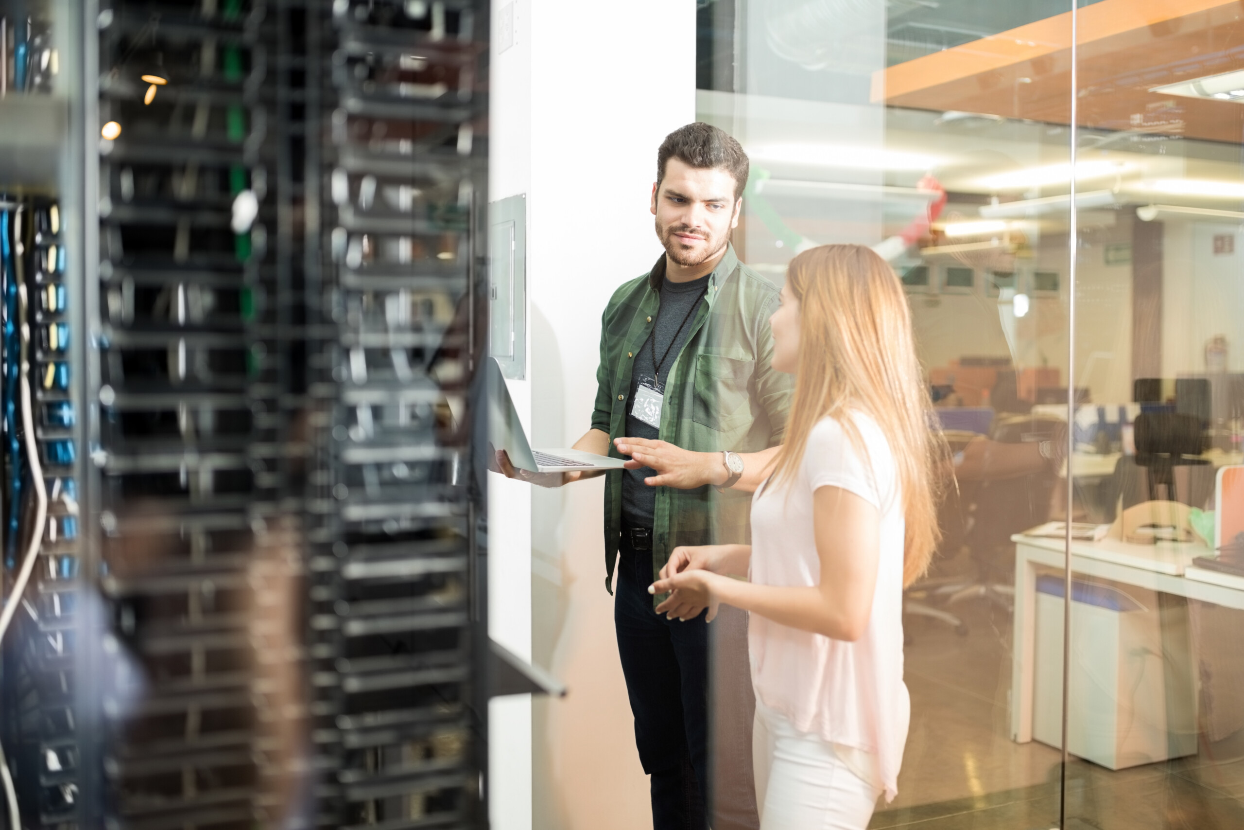 Scalable AI, server room