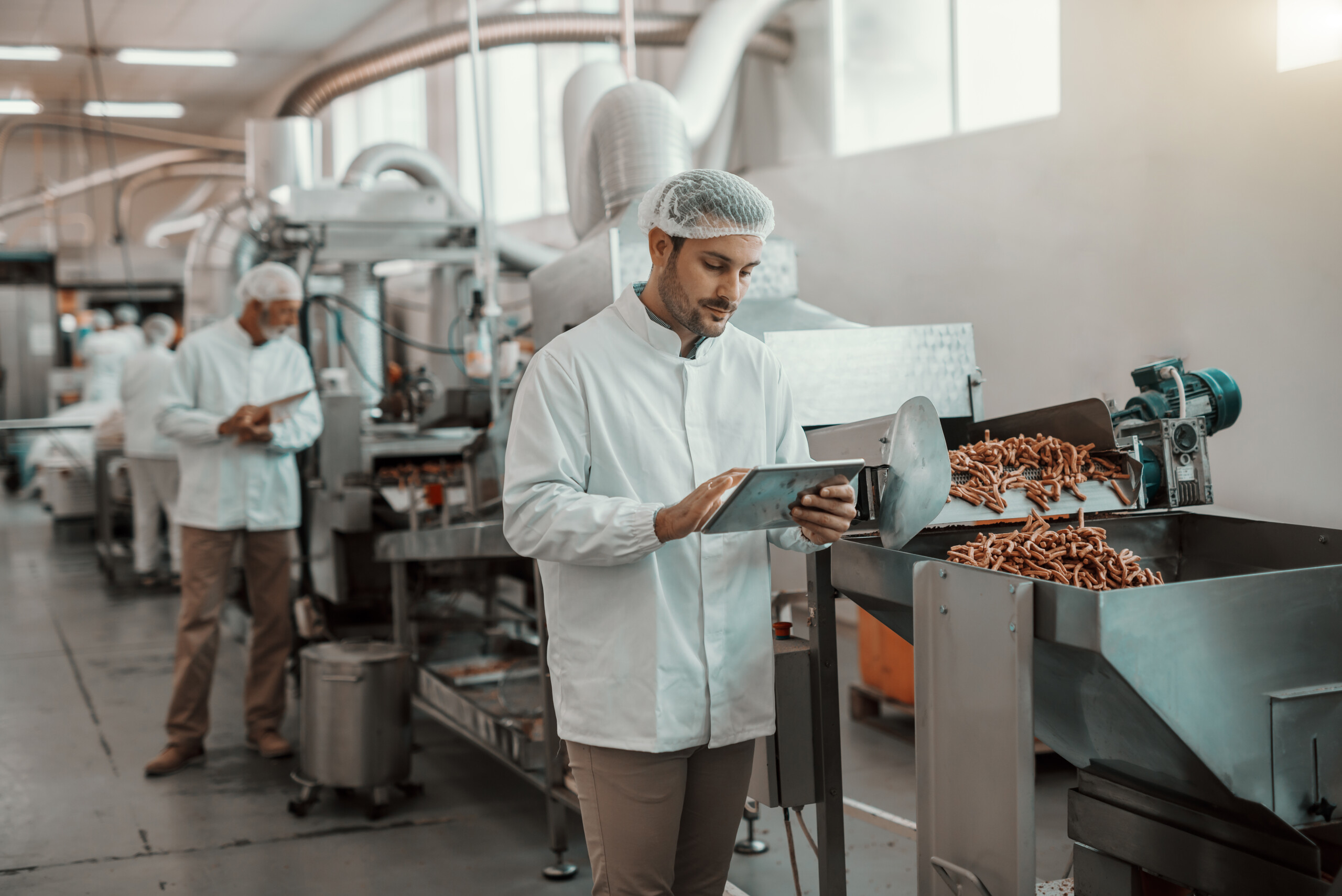 AI quality control food manufacturing