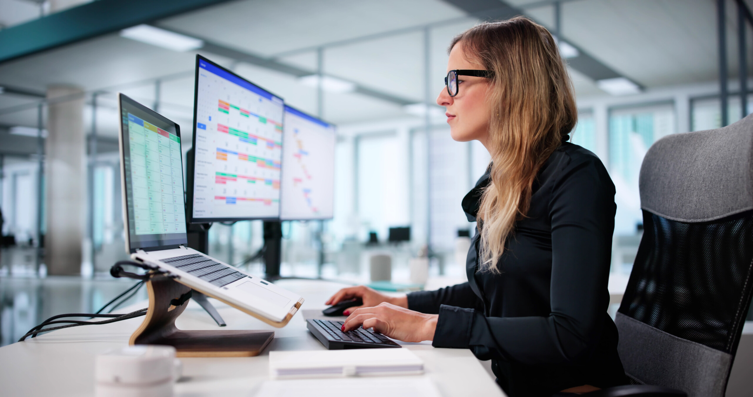 Gantt laptop