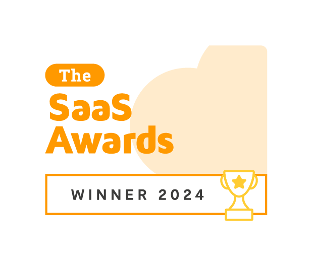 SaaS Awards Winners Badge 2024
