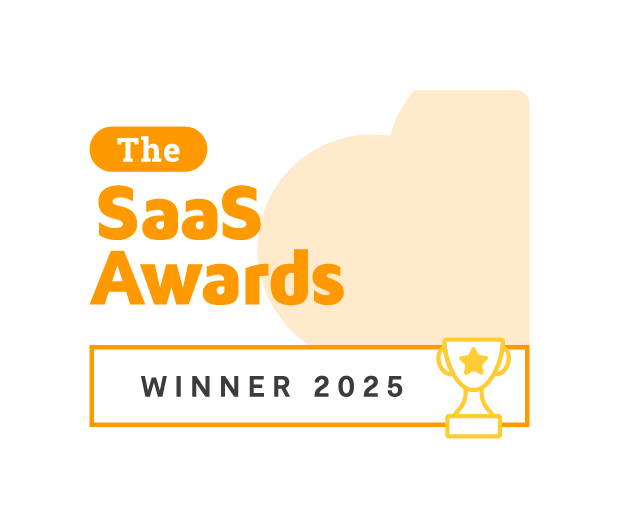 SaaS Awards 2025 Winners Badge
