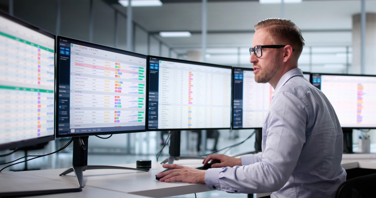 Auditor On Computer Monitors