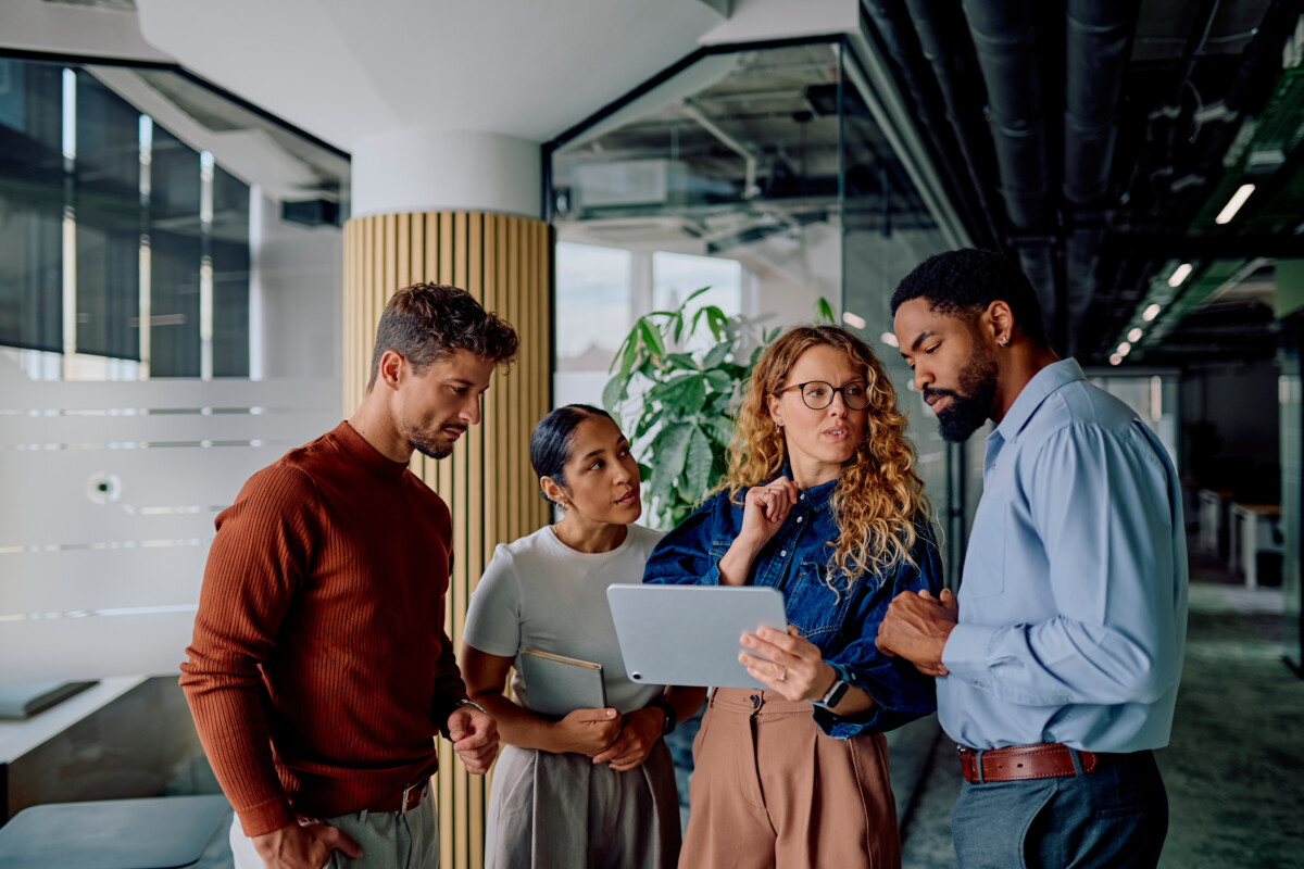 business team collaborating