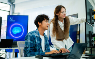 Development team interrogating agentic ai process